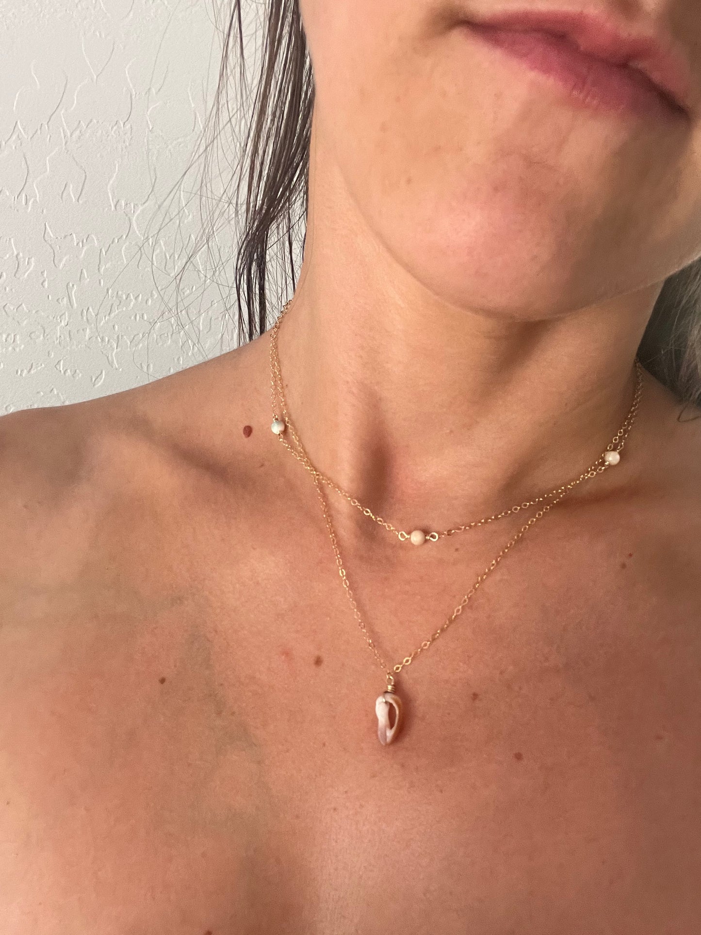 Lux Necklace - Shell