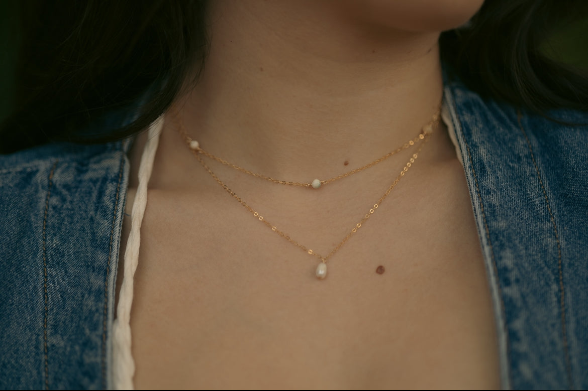 Lux Necklace - Shell